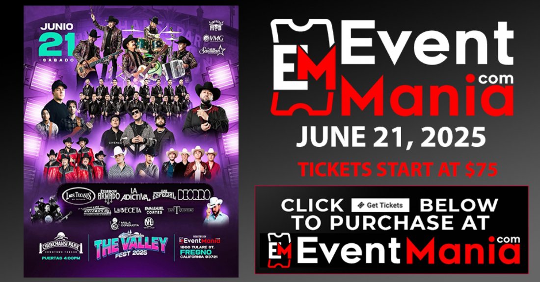 Los Tucanes de Tijuana, Eslabon Armado, Deorro - Fresno, CA