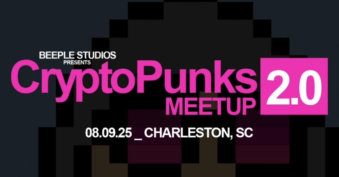 Beeple Studios presents CryptoPunks 2.0 Meetup, 9 August | Event in Charleston | AllEvents