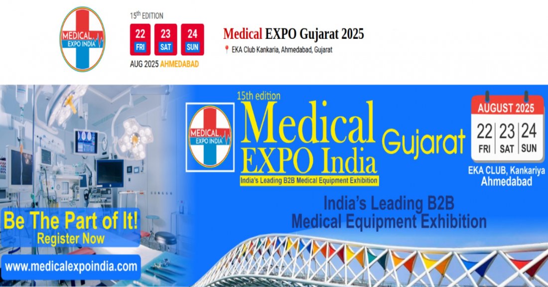 15th Edition- Medical Expo Gujarat 2025, 22 August | Event in Ahmedabad | AllEvents