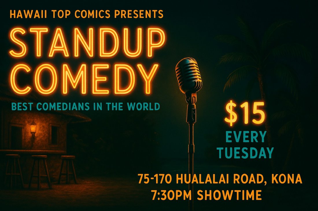 Kona Standup Comedy Tuesdays, 29 July | Event in Kailua-Kona | AllEvents