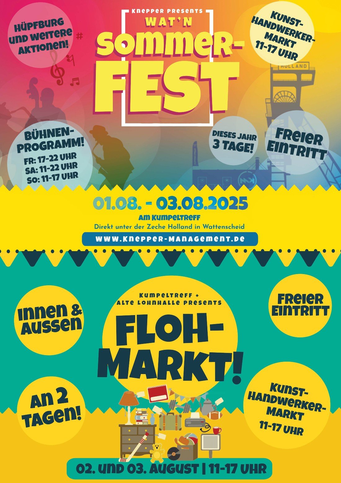 WATn Sommerfest - Kumpeltreff by Knepper Management , 1 August | Event in Bochum | AllEvents