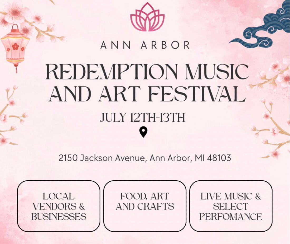ANN ARBOR REDEMPTION FESTIVAL, 12 July | Event in Ann Arbor | AllEvents