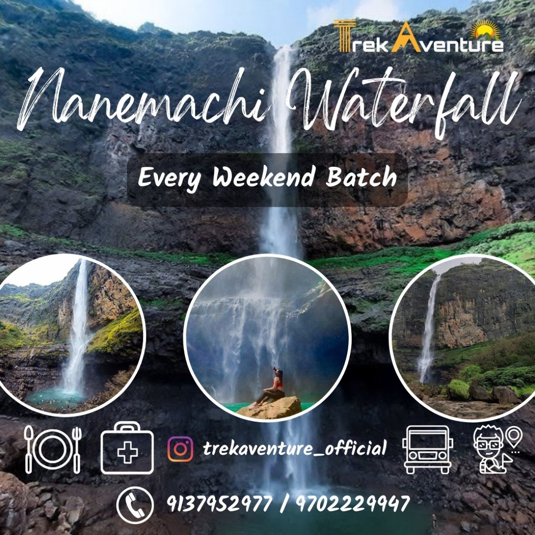 Nanemachi & Satsada Waterfall