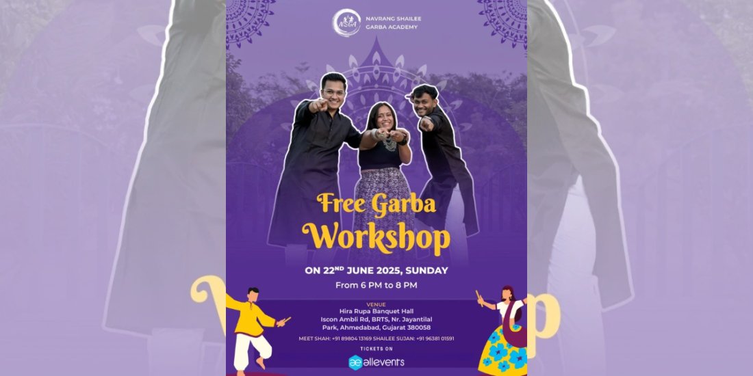 Free Garba Workshop - Navrang Shailee Garba Academy