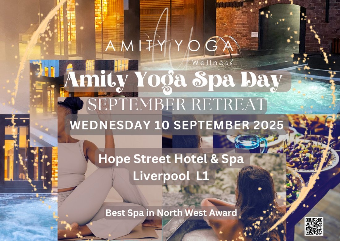 Amity Yoga Spa Day – September Retreat at Hope Street Hotel and Spa Liverpool , 10 September | Event in Liverpool