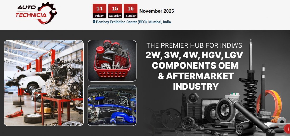 AUTOTECHNICIA 2025- Expo, 14 November | Event in Mumbai | AllEvents