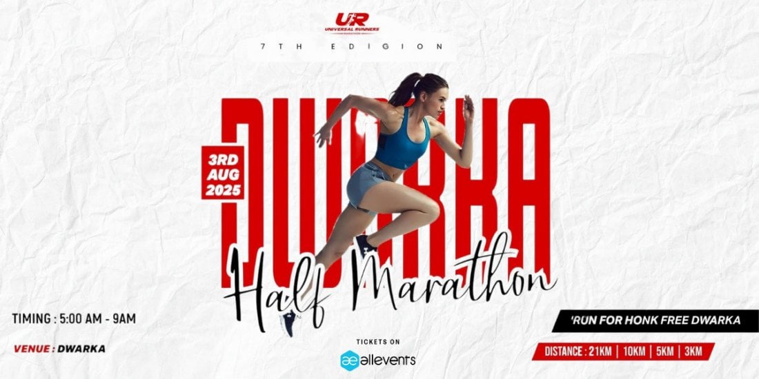 Dwarka Half Marathon, 3 August | Event in New Delhi | AllEvents
