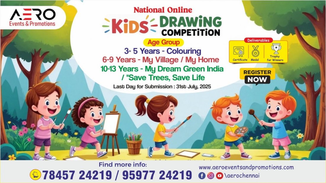 National Online KIDS Drawing Competition | Online Event | AllEvents