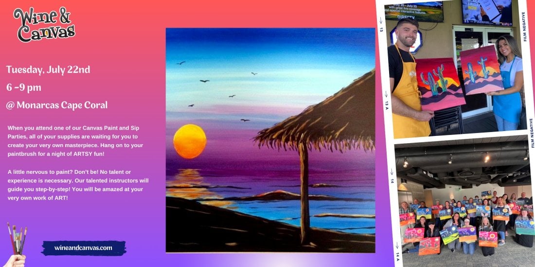 Cape Coral Art Class – Wind n Sea, 22 July | Event in Cape Coral | AllEvents