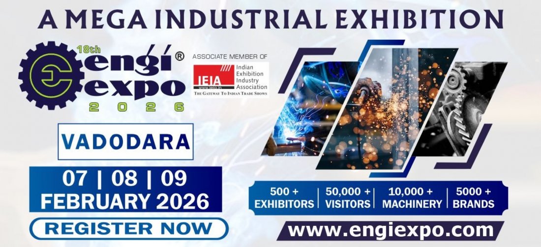 18TH ENGIEXPO INDUSTRIAL EXHIBITION VADODARA 2026, 7 February | Event in Vadodara | AllEvents