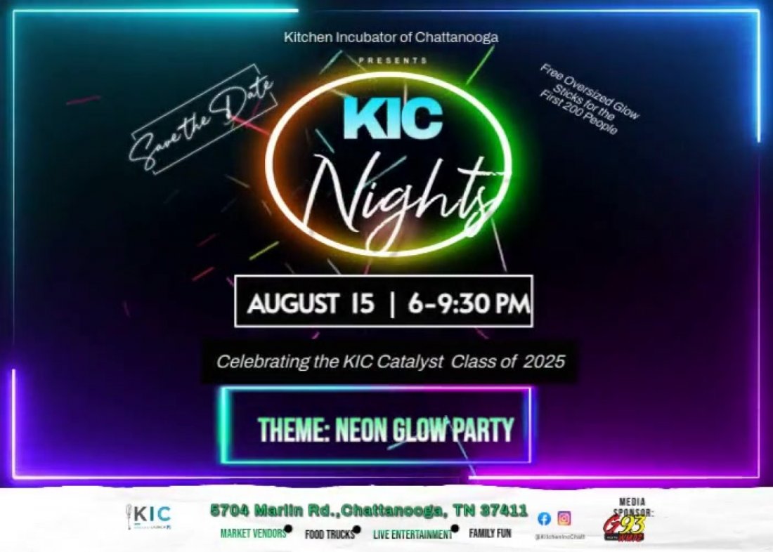 KIC Nights: Glow Party, 15 August | Event in Chattanooga | AllEvents