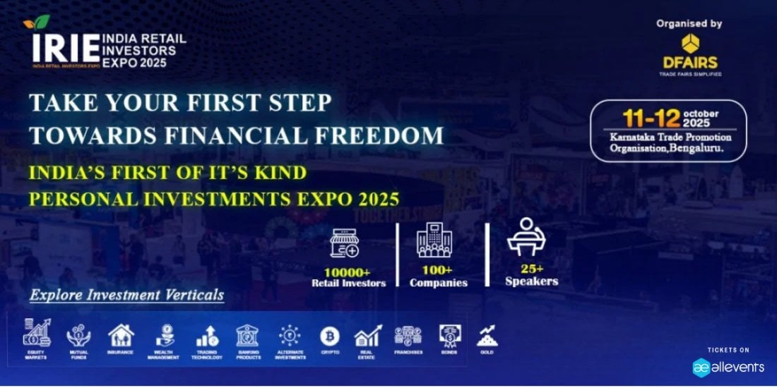 INDIA RETAIL INVESTORS EXPO & CONFERENCE 2025, 11 October | Event in Bangalore | AllEvents