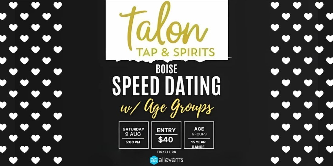 💘 Boise Speed Dating with Age Groups at Talon Tap & Spirits 💘, 9 August | Event in Meridian | AllEvents