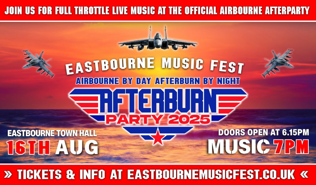 Eastbourne Afterburn Part Fest 2025, 16 August | Event in Eastbourne | AllEvents