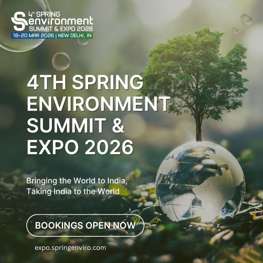 4th SPRING Environment Summit, 18 March | Event in New Delhi | AllEvents