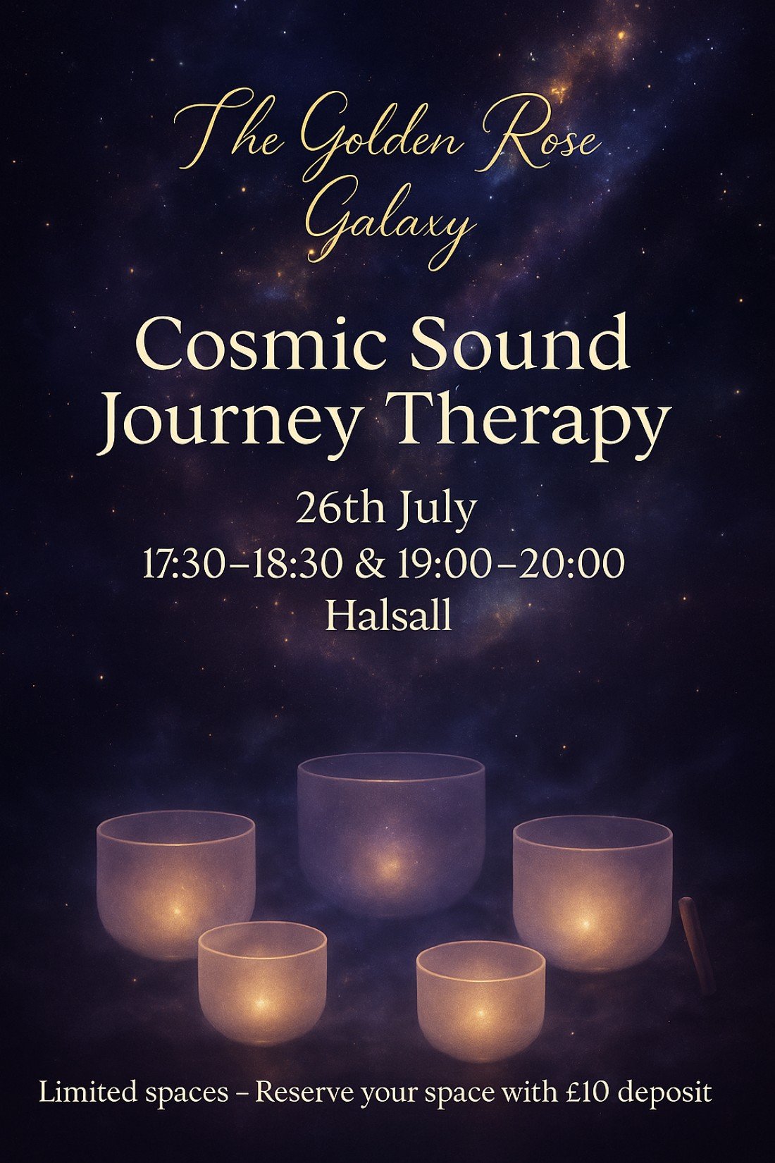 Cosmic sound Journey therapy , 26 July | Event in Ormskirk | AllEvents