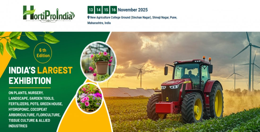 HortiProIndia 2025- Expo, 13 November | Event in Pune | AllEvents
