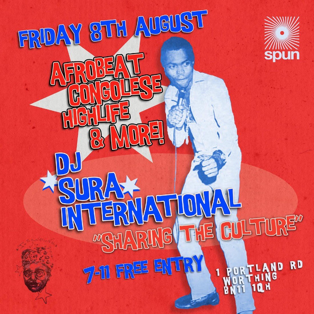 Afrobeat Worthing Party, 8 August | Event in Worthing | AllEvents