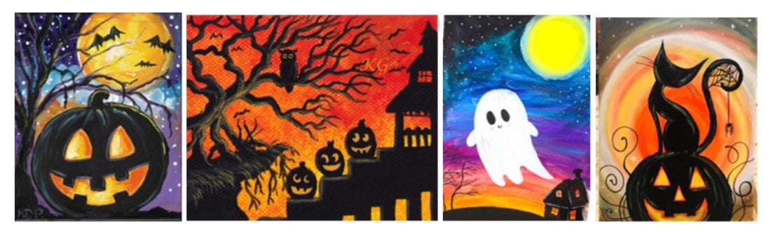 Halloween + Fall Painting Party at Stage Left (Woodstock Square), 15 October | Event in Woodstock | AllEvents
