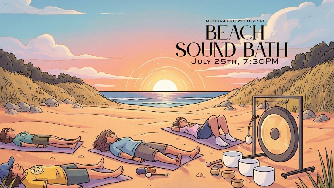 Sunset Sound Bath at Misquamicut Beach!  | Event in Westerly | AllEvents