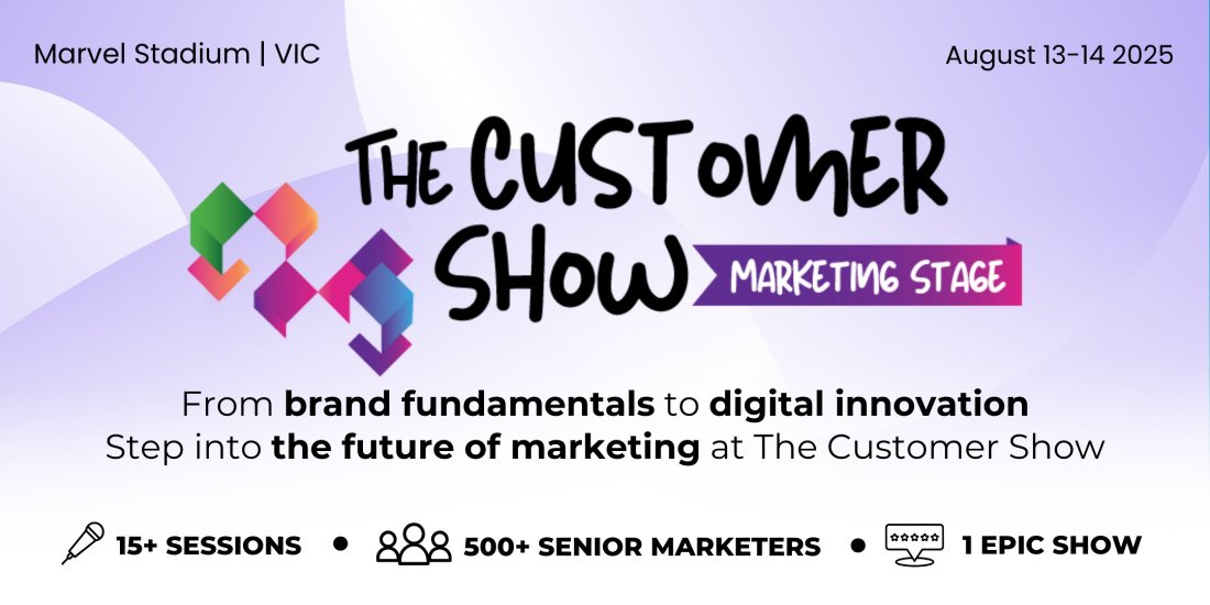 The Customer Show: The Marketing Stage, 13 August | Event in Melbourne | AllEvents
