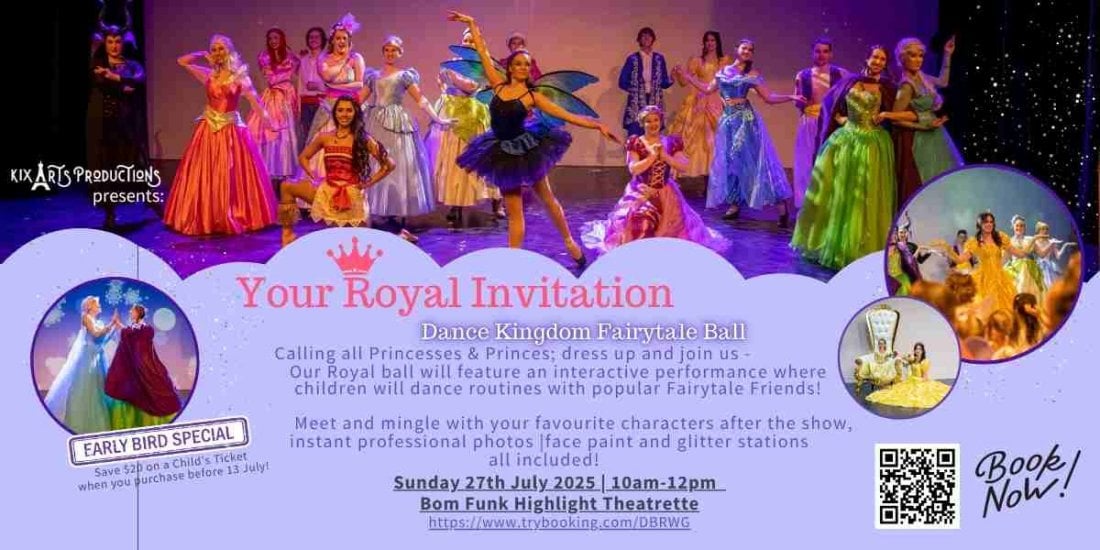 Dance Kingdom Fairytale Ball, 27 July | Event in Queanbeyan | AllEvents