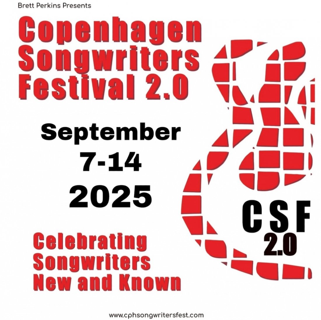 Copenhagen Songwriters Festival 2.0, 10 September | Event in Frederiksberg | AllEvents