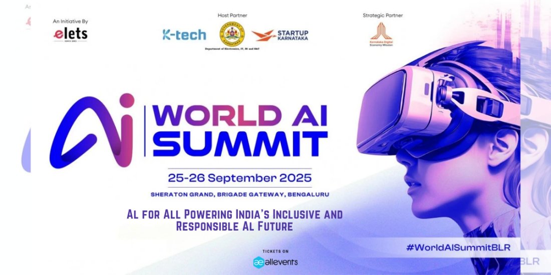 World AI Summit 2025, 25 September | Event in Bangalore | AllEvents