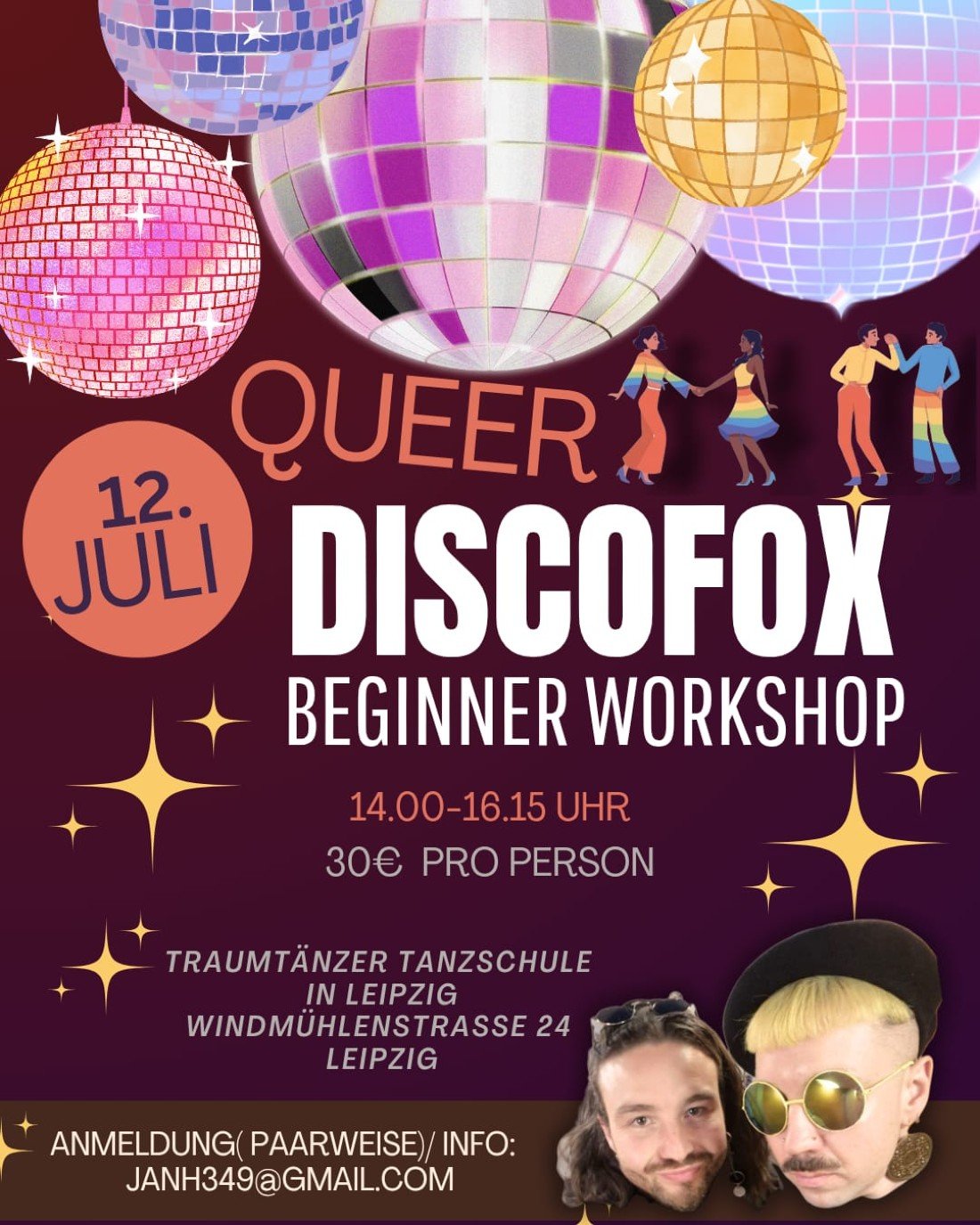 Queerer Tanzkurs Discofox