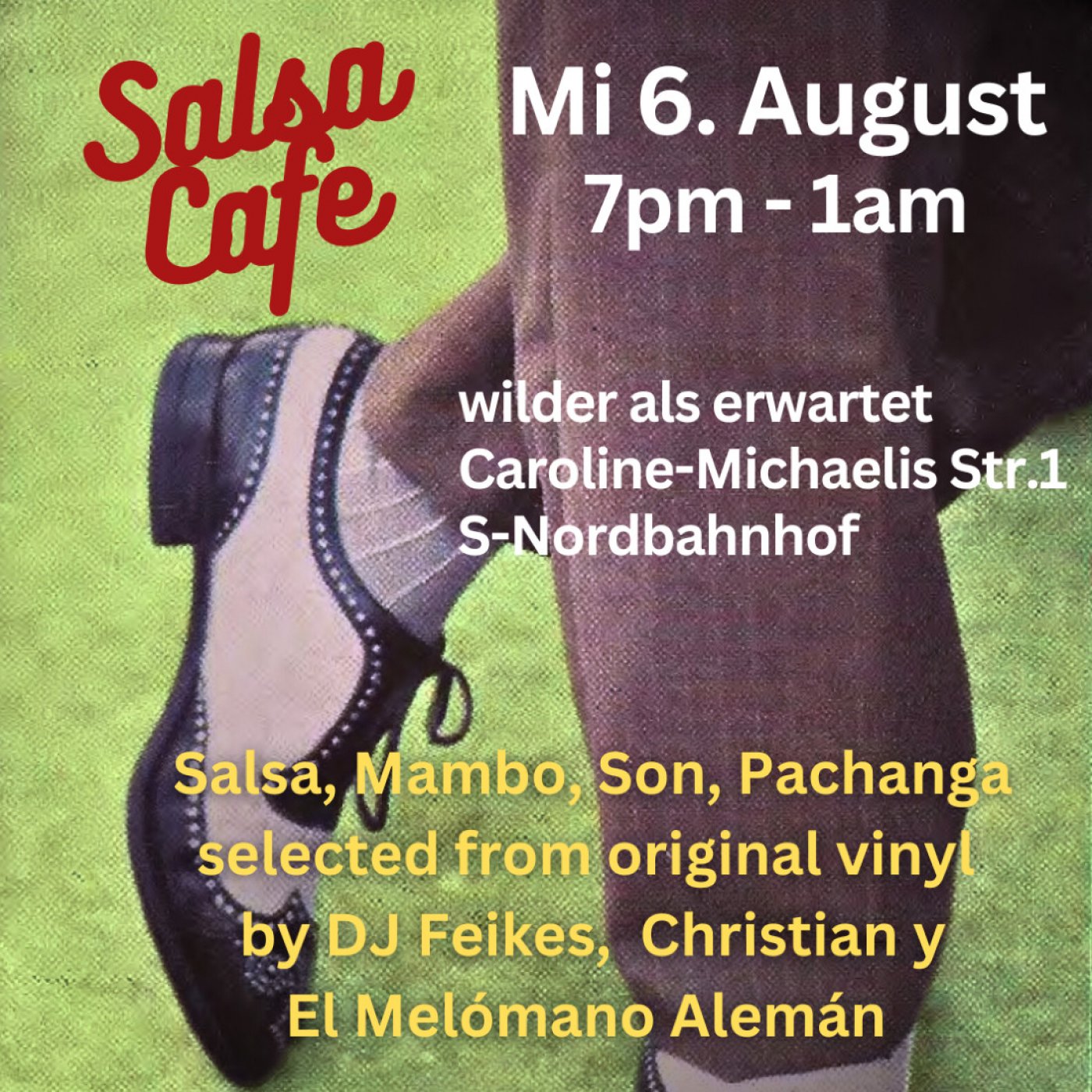 Salsa Cafe Berlin, 6 August | Event in Berlin | AllEvents
