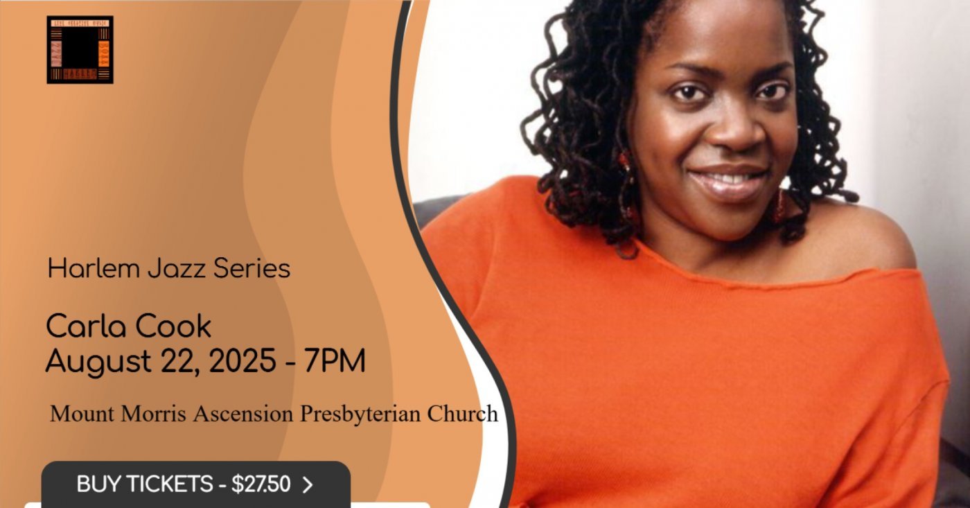 Harlem Jazz Series - Carla Cook, 22 August | Event in New York | AllEvents