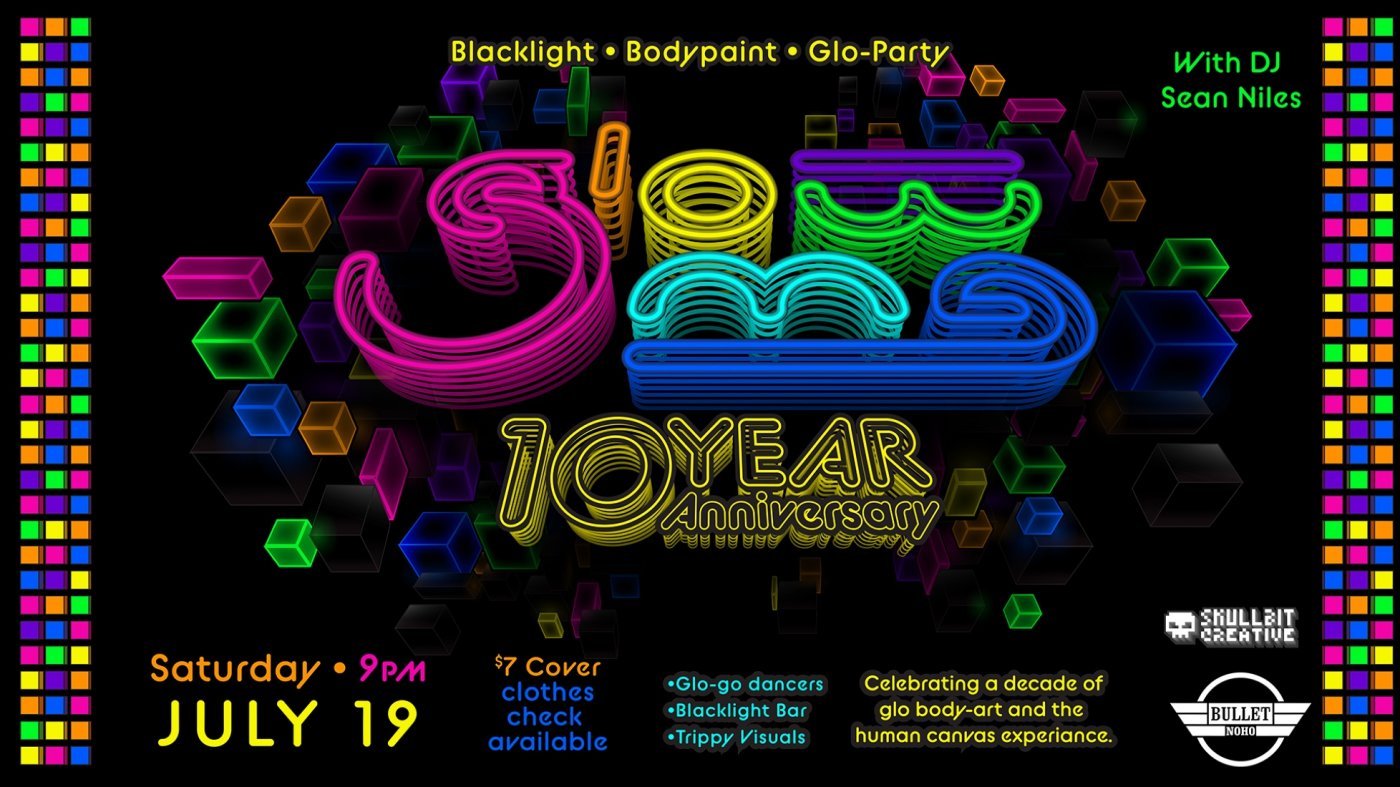 Glow Me: 10th Anniversary | Event in Toluca Lake | AllEvents