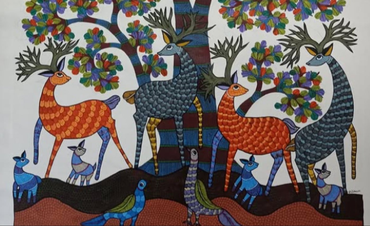 Gond Painting Workshop| 25th July | 1-3pm | Nexus Art of Happyness Utsav, 25 July | Event in Navi Mumbai | AllEvents