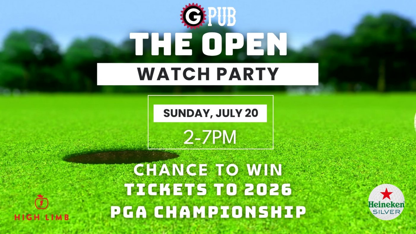 The Open Championship Watch Party @ GPub, 20 July | Event in Providence | AllEvents