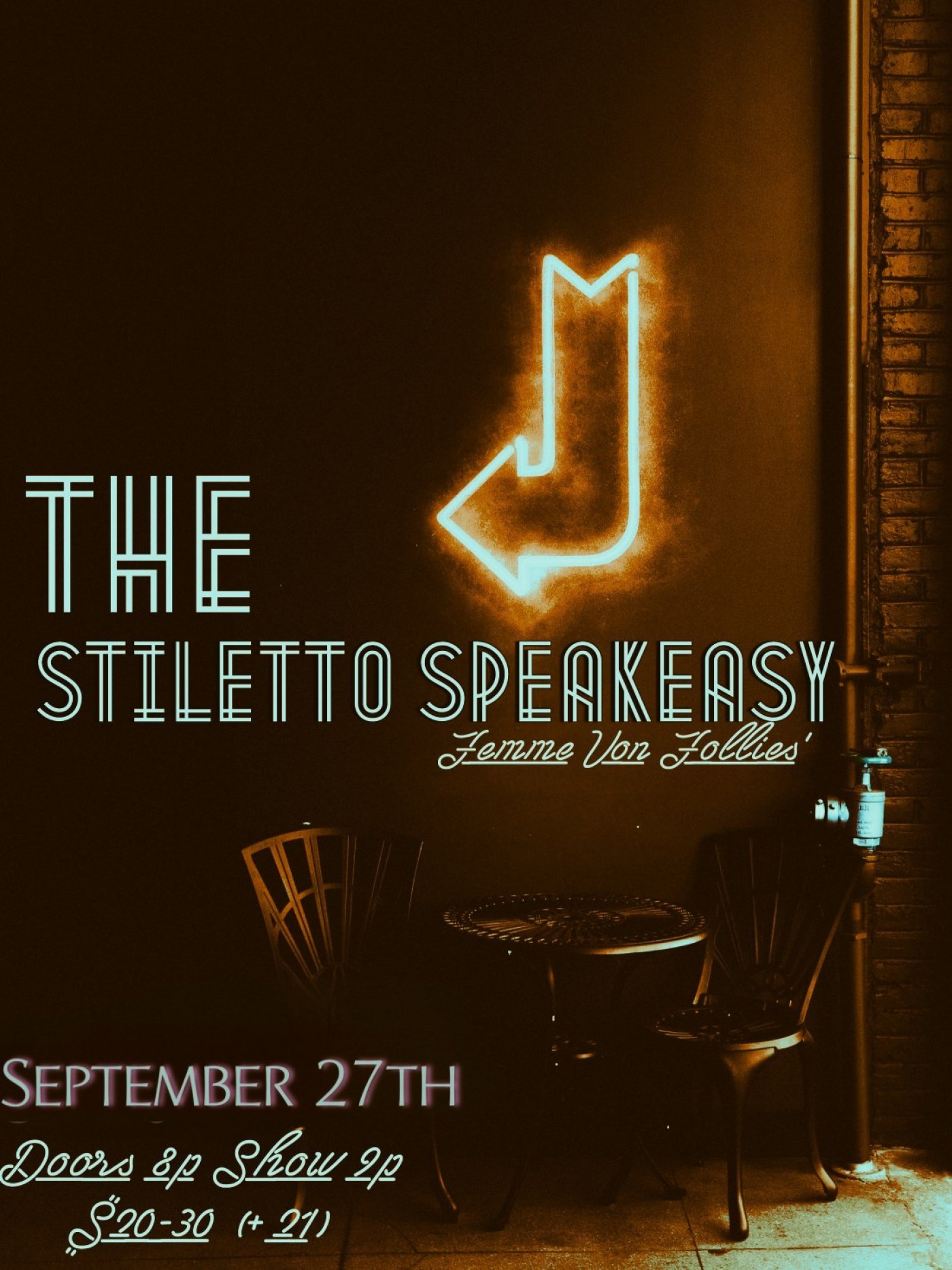 Femme Von Follies’ The Stiletto Speakeasy!, 27 September | Event in Boise | AllEvents