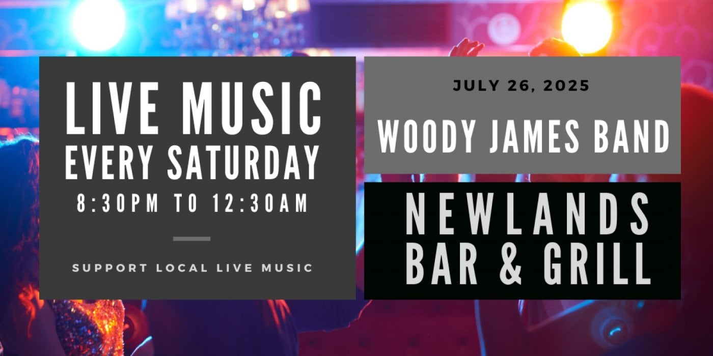 Woody James Band LIVE @ Newlands Bar & Grill, 26 July | Event in Langley | AllEvents