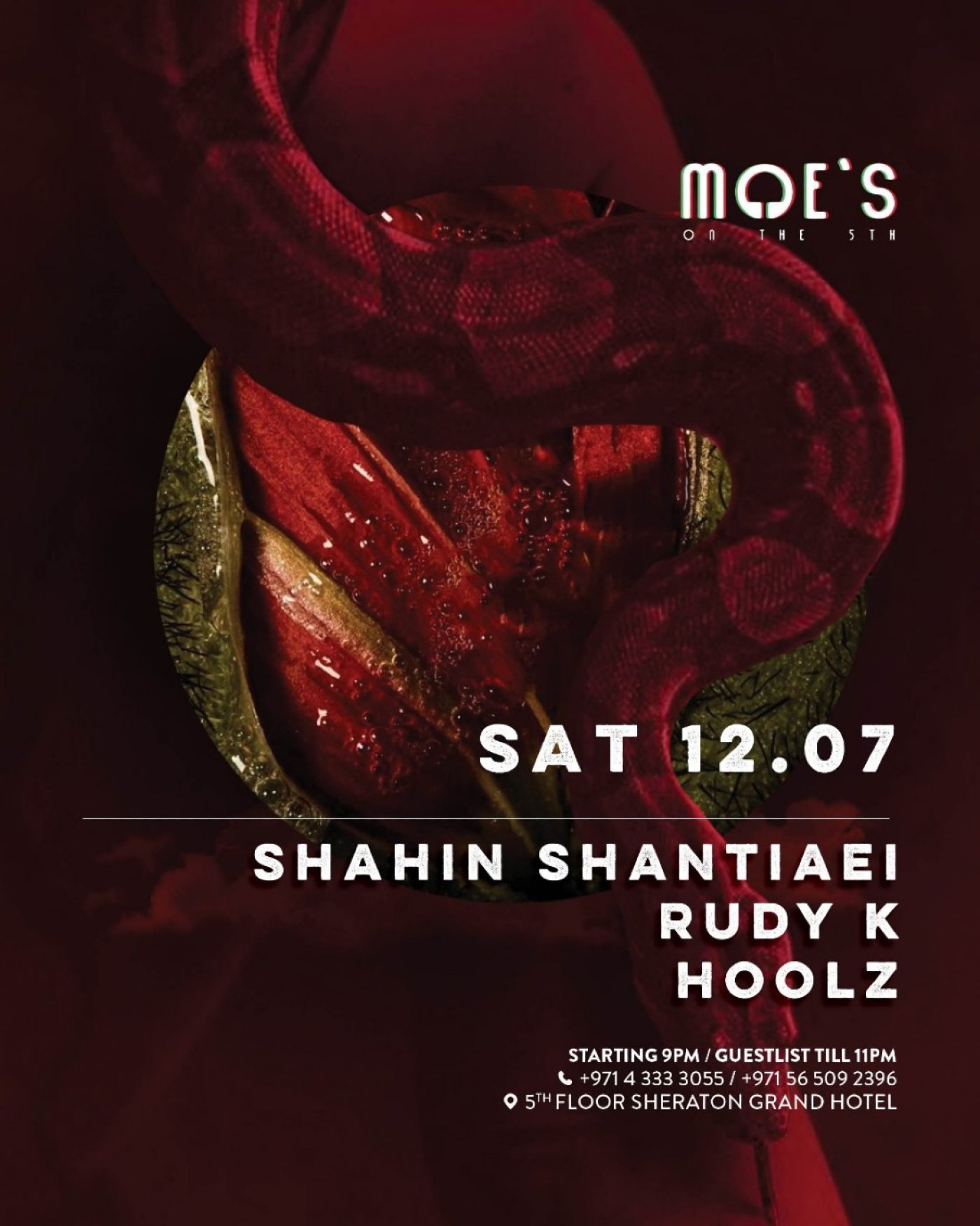 Saturday Night @Moe's, 12 July | Event in Dubai | AllEvents