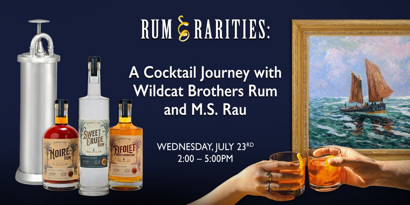 Rum & Rarities: A Cocktail Journey with Wildcat Brothers Rum & M.S. Rau   | Event in New Orleans | AllEvents