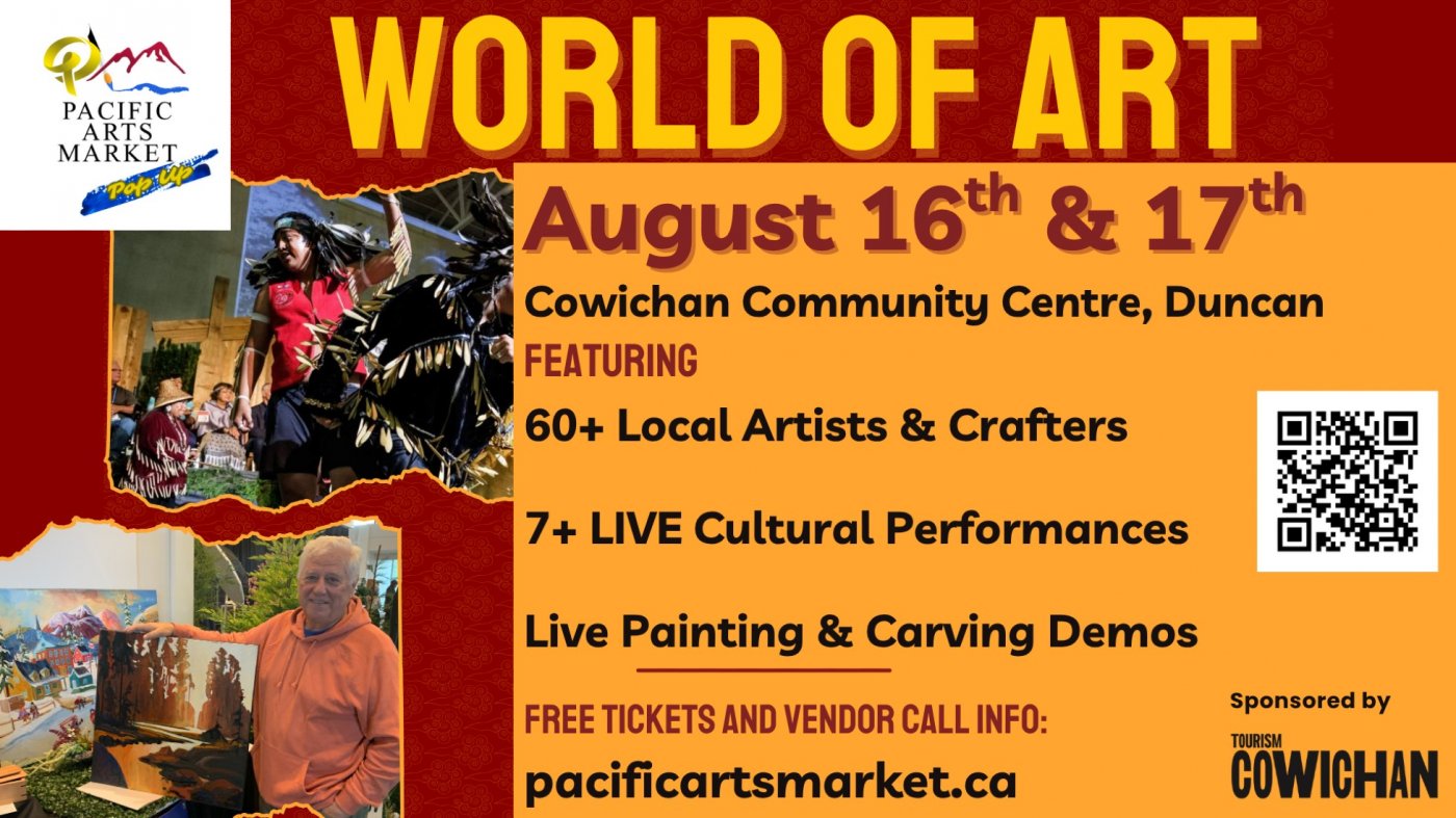 World of Art, 16 August | Event in Duncan | AllEvents