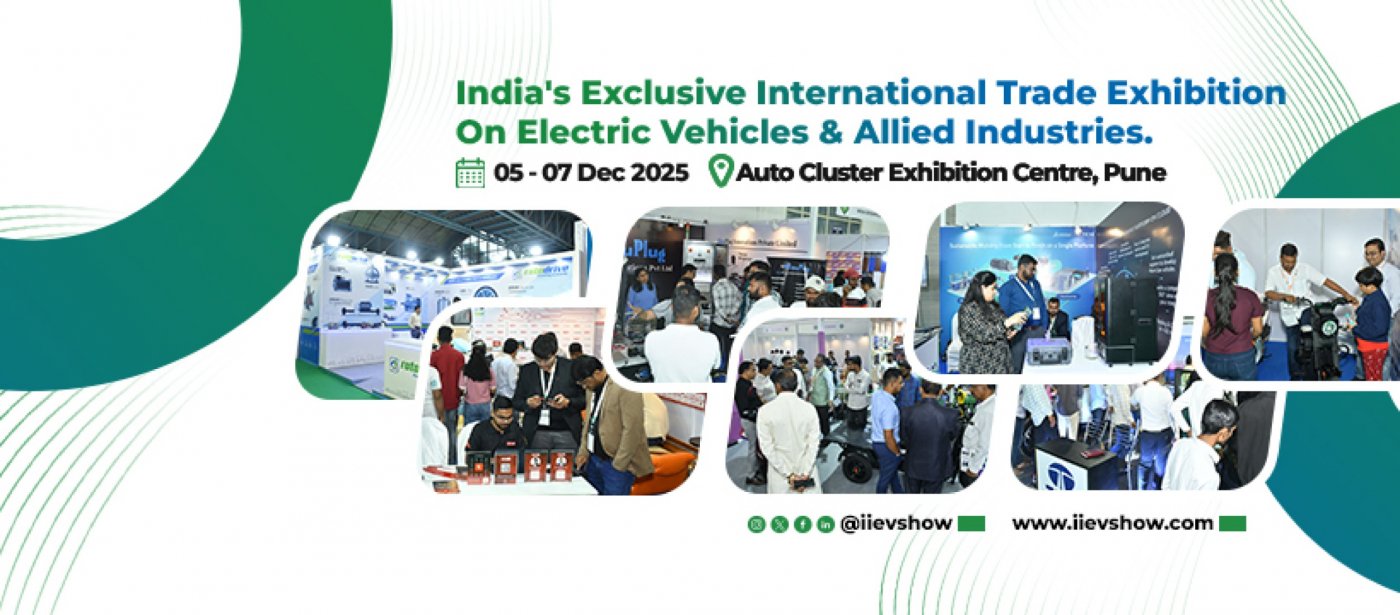 7th India International EV Show, 5 December | Event in Pimpri Chinchwad | AllEvents