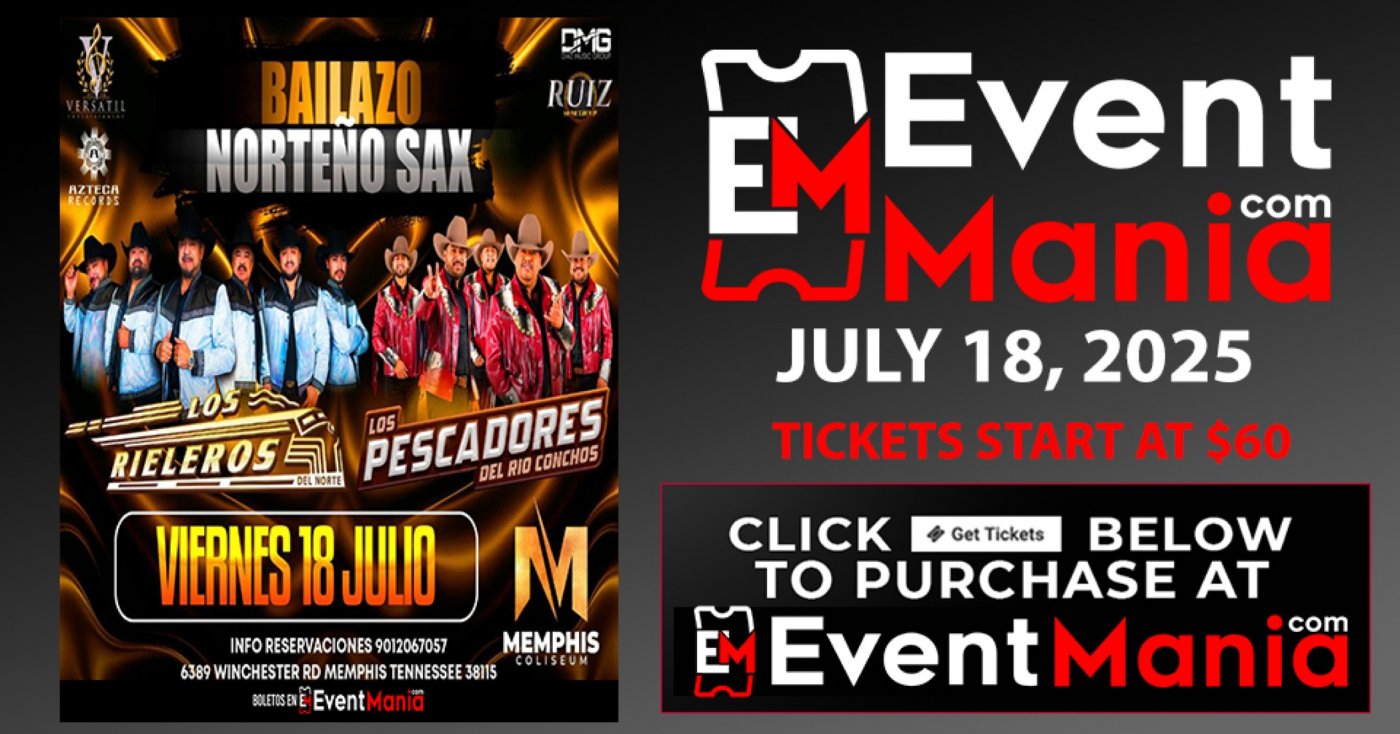 Los Rieleros del Norte, Los Pescadores del Rio Conchos - Memphis, TN | Event in Memphis | AllEvents