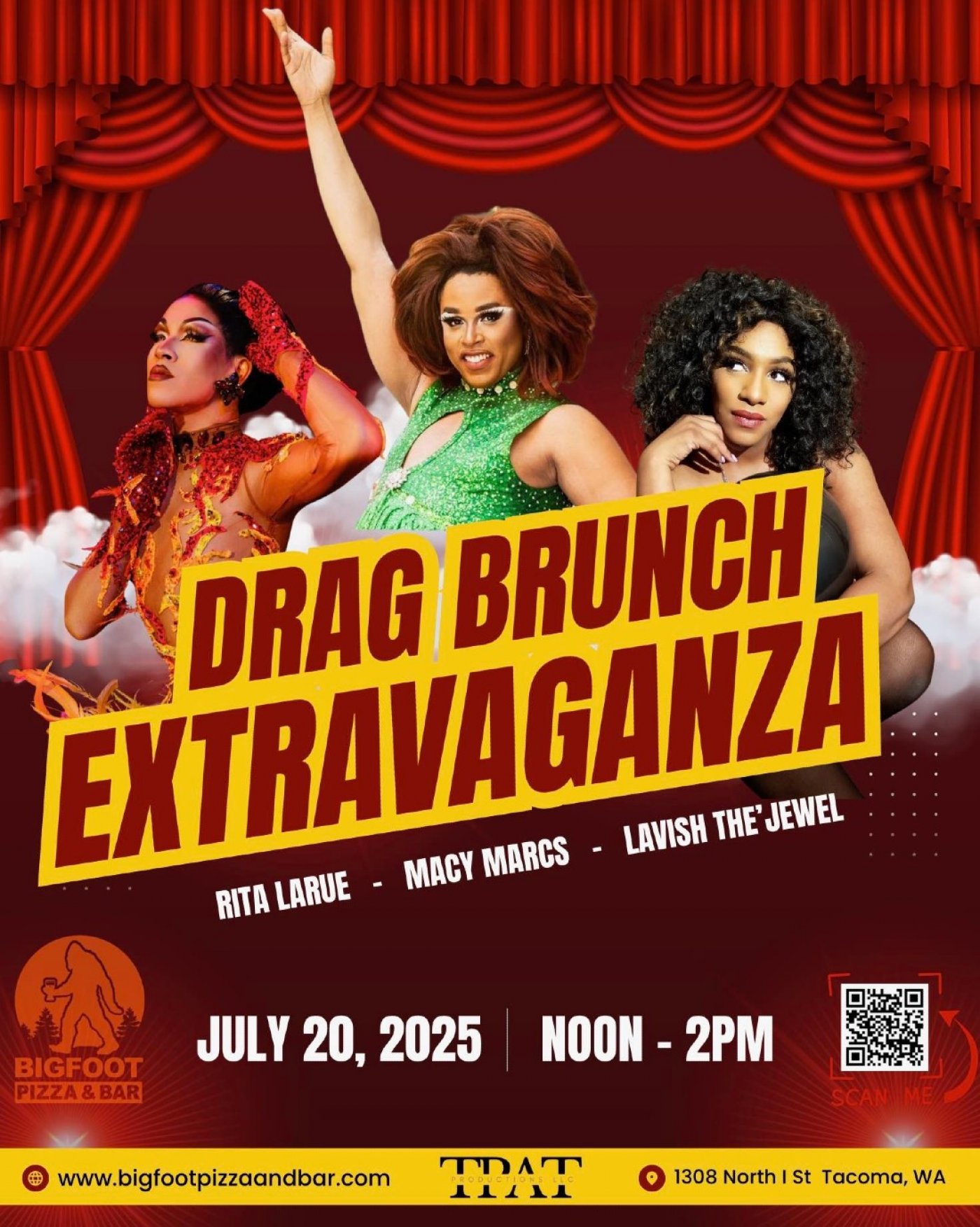 Drag Brunch Extravaganza, 20 July | Event in Tacoma | AllEvents