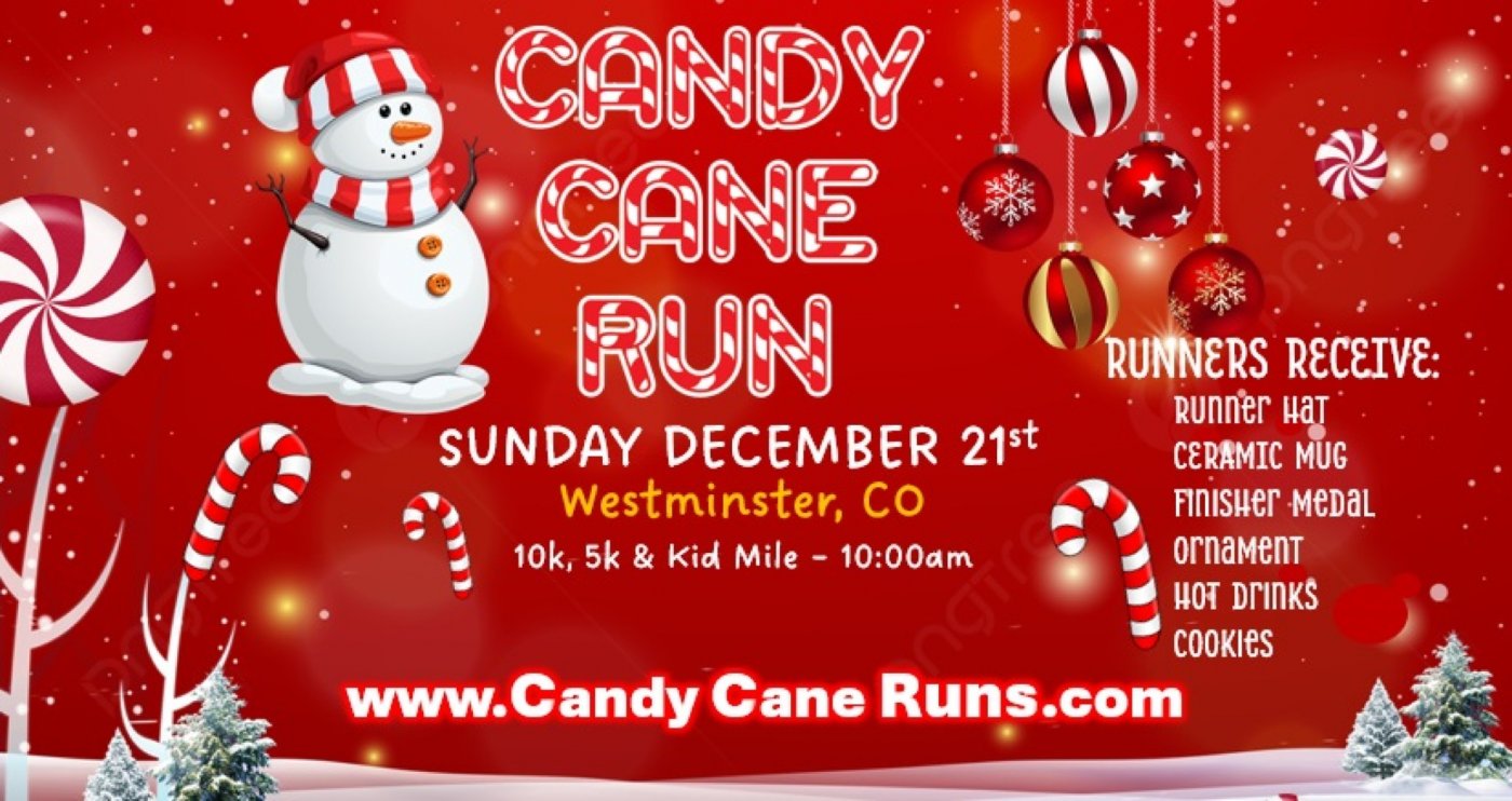 Westminster Candy Cane Run 5k/10k/Mile, 21 December | Event in Westminster | AllEvents