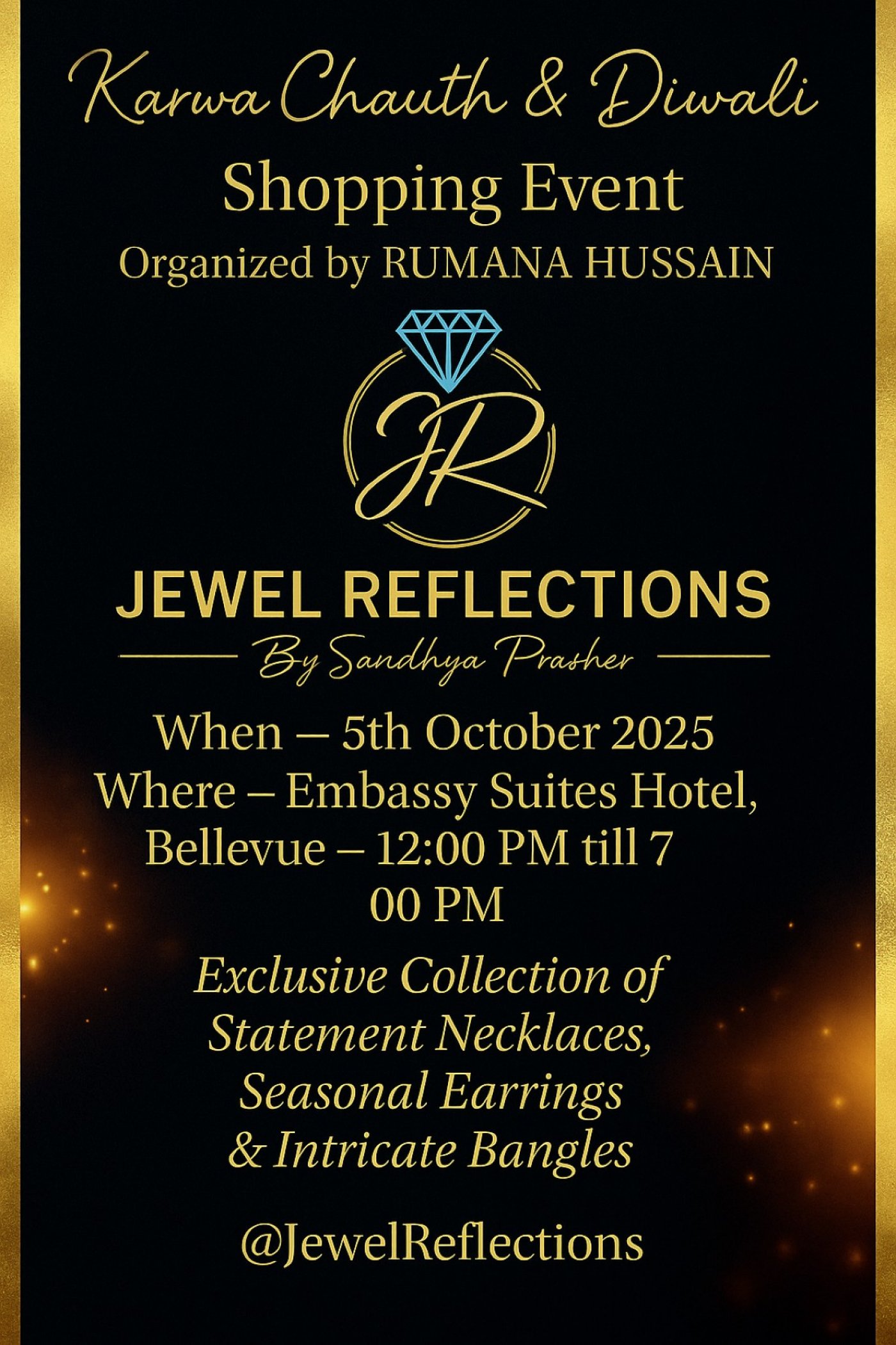Karwachauth & Diwali Shopping Event 2025, 5 October | Event in Bellevue | AllEvents