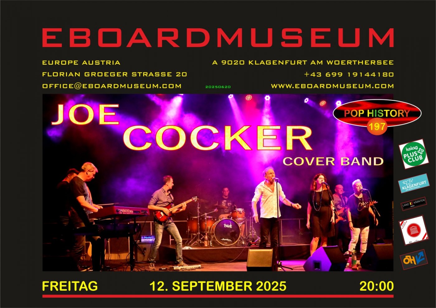 JOE COCKER COVER BAND, 12 September | Event in Klagenfurt | AllEvents