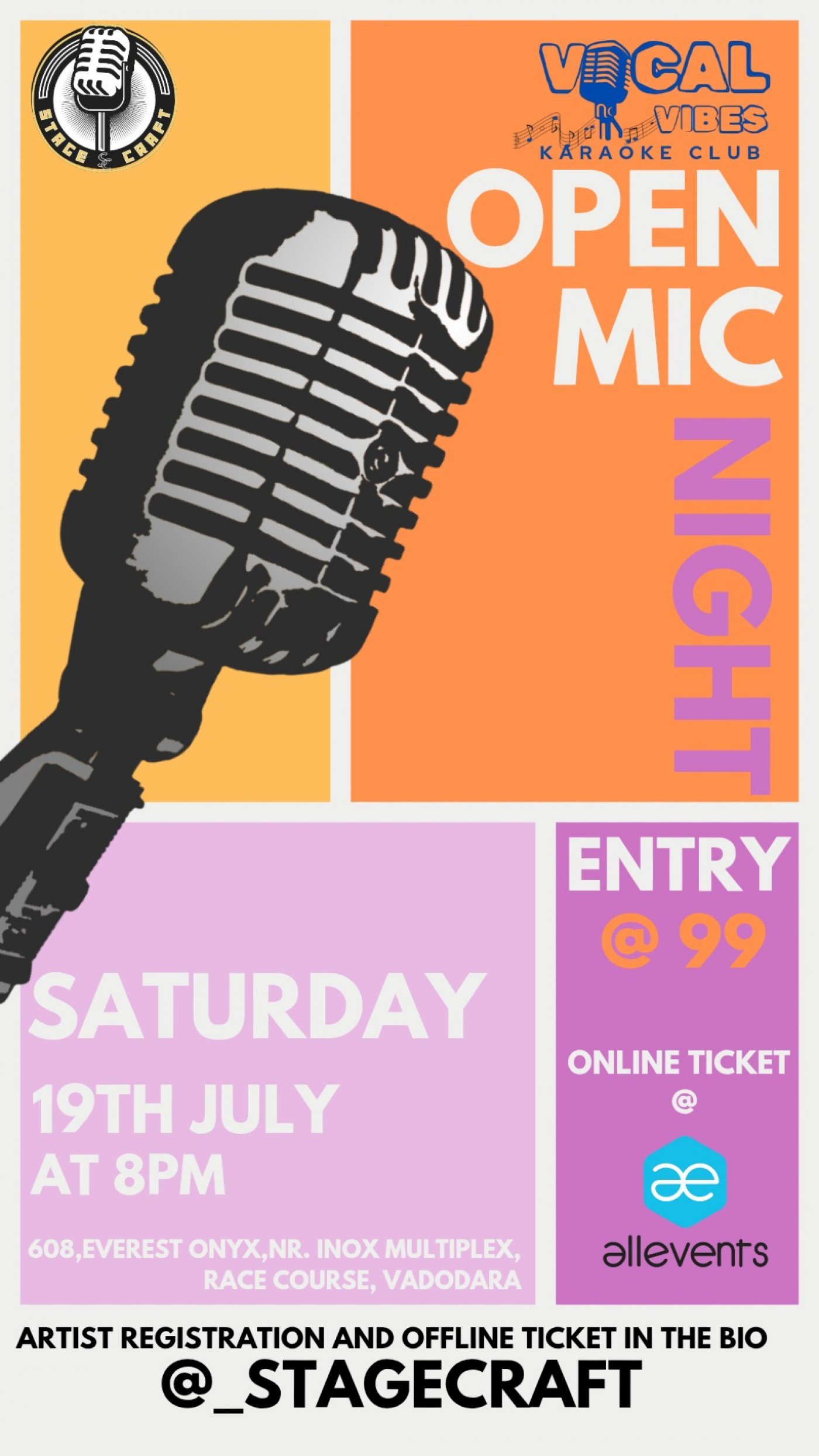 Open mic night, 20 July | Event in Vadodara | AllEvents