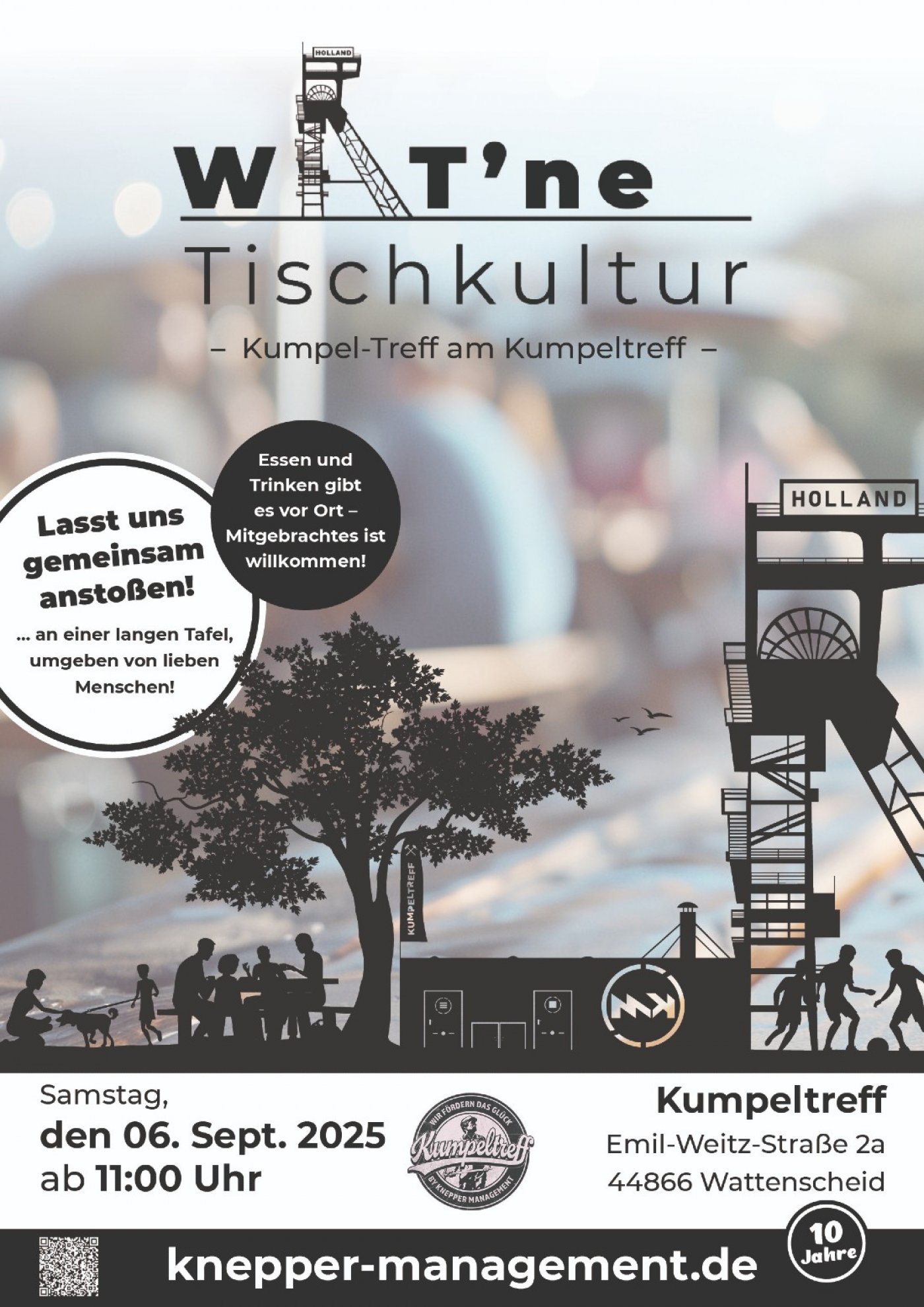 WAT ne Tischkultur, 6 September | Event in Bochum | AllEvents