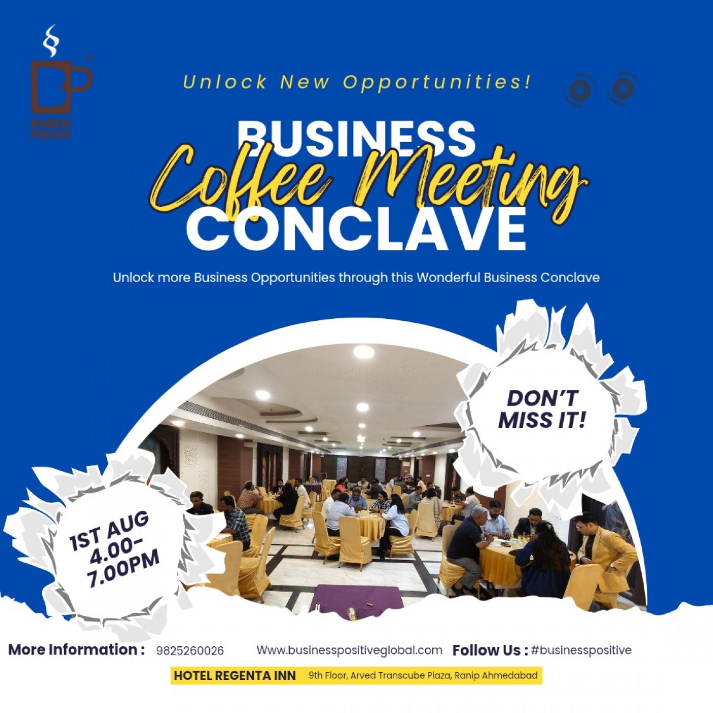 Coffee Meeting Conclave, 1 August | Event in Ahmedabad | AllEvents