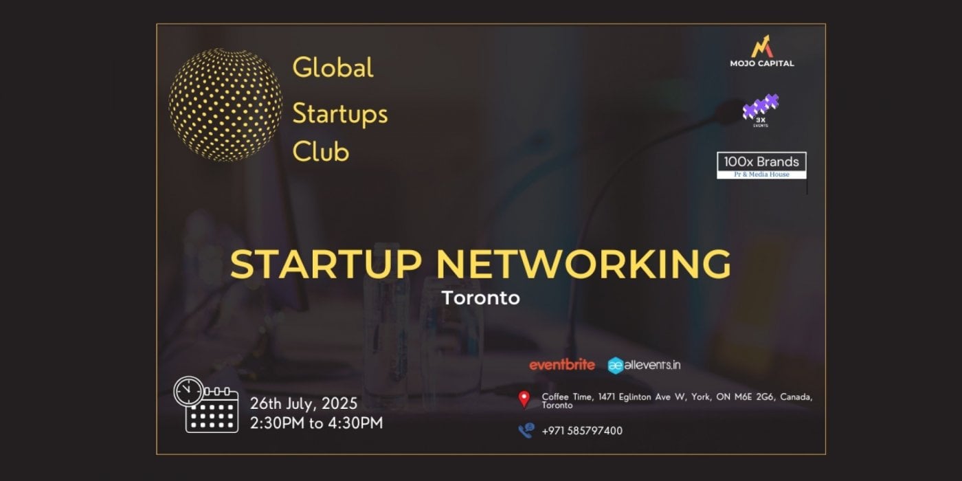 GLOBAL STARTUPS CLUB l STARTUP NETWORKING Toronto 2025, 26 July | Event in Toronto | AllEvents