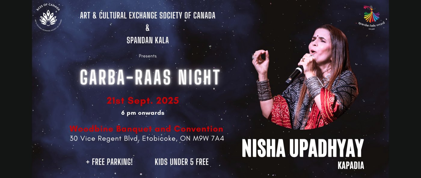 Garba Raas with Nisha Upadhyay Kapadia -  21st Sept. 2025, 21 September | Event in Toronto | AllEvents